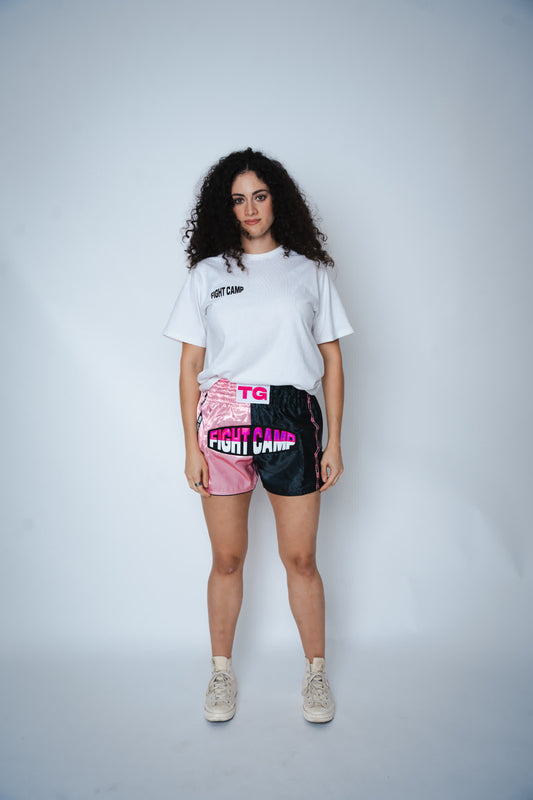 Fight Camp Muay Thai Short - Pink/Black
